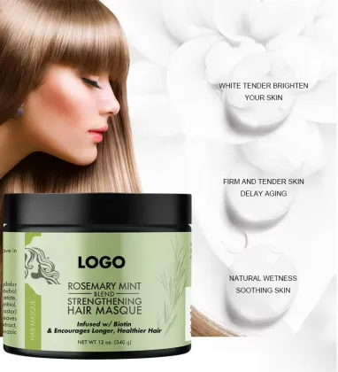 Custom Organics Rosemary Mint Strengthening Hair Masque
