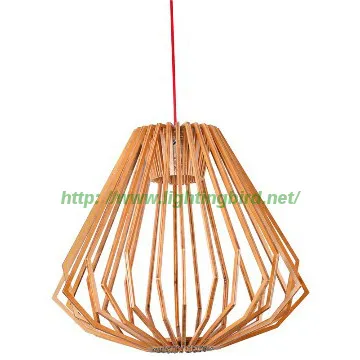 Contemporary Indoor Wood Pendant Lamps / pendant Lightings