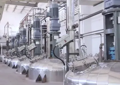 High performance high solid content laminate glue