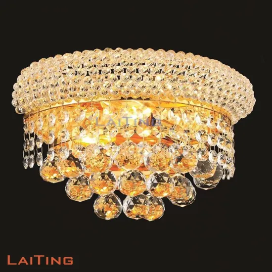 Modern Luxury Crystal Wall Lights for Interior Restaurants and Bedrooms