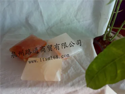 crystal salt bath soap