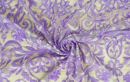 Chemical embroidered water soluble