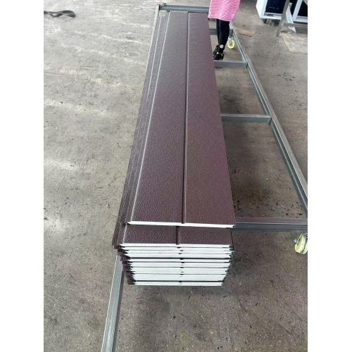 Reddish Brown Water-Patterned Metal Carved Panels for Exterior Building Walls