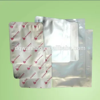 mositure proof aluminum foil bag with zipper for chemical raw material