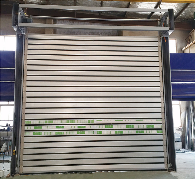 Aluminium Spiral Insulated Roll Up Garage Door