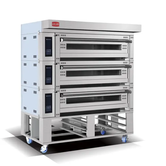 3 Deck 6 Trays Electric Baking Oven Bread Machine