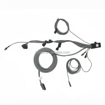 Aangepaste isobusdraadharnas voor agrarische machinebesturingskabelassemblages