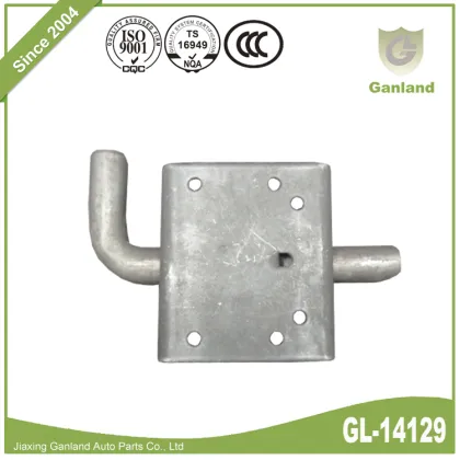 Heavy Duty Spring Loaded Bolt Raw Finish