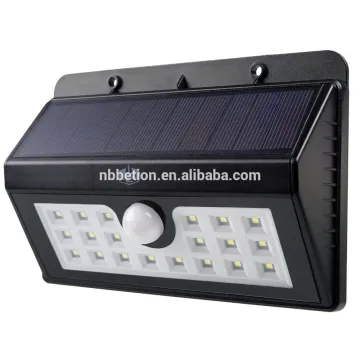 Solar Powered Motion Sensor Light Weatherproof solar garden light with 20LED solar sensor light for gard