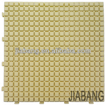 DIY flooring Plastic Bathroom Interlocking non-slip Mat