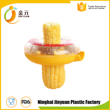 Round stainless steel Blade Plastic Housing Corn Cutter Kitchen Accessories Cooking Tools Corn Stripper