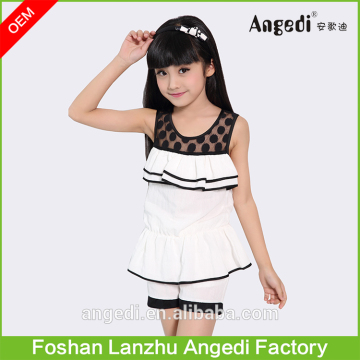 Children girls fashion clothing sets