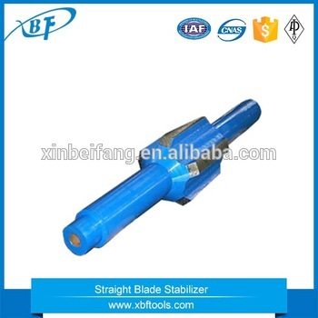 Straight blade stabilizer