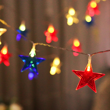 Super Bright American Flag String Lights for 4th of July Decorations