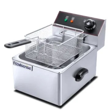 1-Tank & 1-Basket Commercial Small Deep Fryer Luxury Electric Fryer in Guangzhou