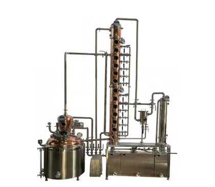 1000L Gin Still Whiskey Distiller Distilling Column Distillery Equipment Vodka Still