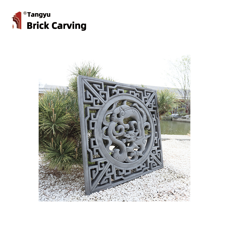 Brick carving feng shui decorative ornaments with