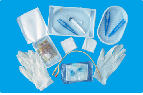 Disposable Cheap Urinary Catheter Package Kit Tray (CE Mark)