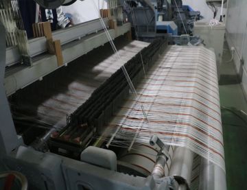 Flexible dobby rapier loom weaving machine