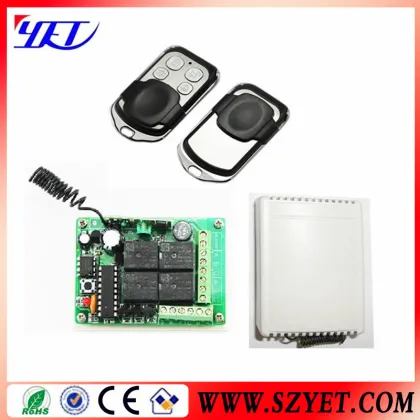 YET404PC 4 Channel Wireless Gate Remote Controller 433MHZ