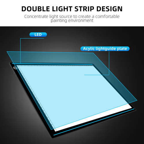 Caja de luz de seguimiento LED Suron para dibujar