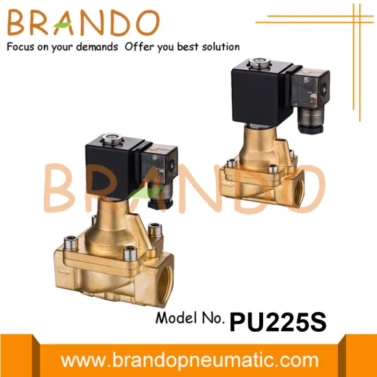 Shako Type PU225S Series Steam Brass Solenoid Valve