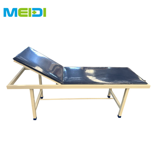 Good Features and Safety Comfortable Metal Blue Medical Examination Beds and Checking Bed for Hospital,Clinic,Patients