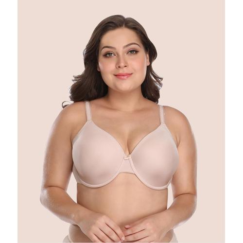 In-stock plus size full cup mold bra