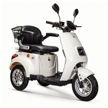 Triciclo elettrico LVNENG 48V 1200W con disco anteriore e freni a tamburo posteriore: limite di velocità di 50 km, 25 km/h motorie graziose