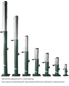 Hydraulic Elevator Oil Buffer ,100-860 Plunger Stroke OB35