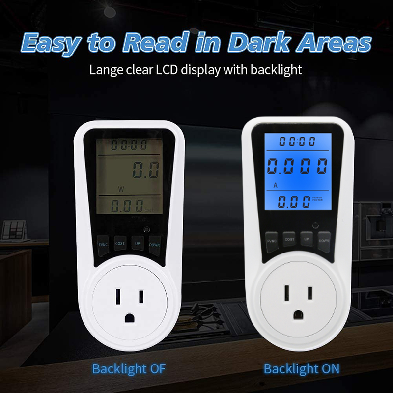 Comparison Between Backlight Socket And Conventional Socket At Night