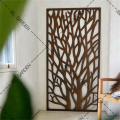 Corten Metal Privacy Fence