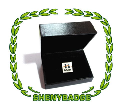 PU Gift Box for Badge, Box for Medal, Custom Velvet Gift Box