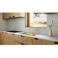 Stainless Steel Gold Kitchen Sink with Drain Board