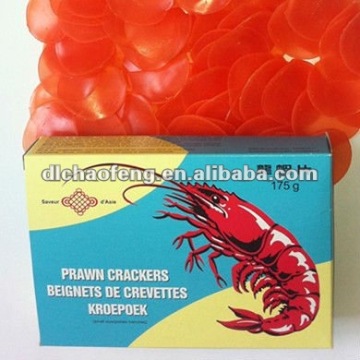 Red Prawn Cracker sugar crackers seafood snacks food