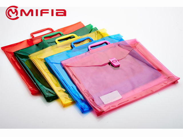 Glossy PVC Bag With Handle