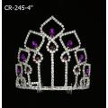 Elegant Colorful Queen Pageant Crowns CR-245