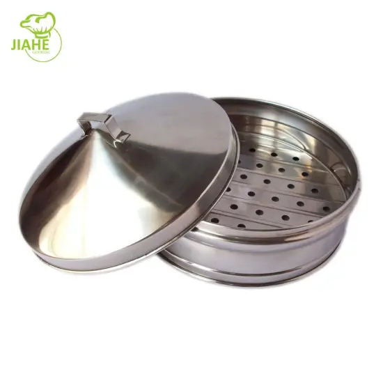 Stainless Steel Dim Sum Steamer Food Basket Cookware
