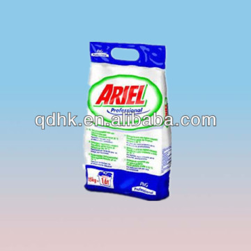 Net weight 15kg daily chemical packaging bag with top handle