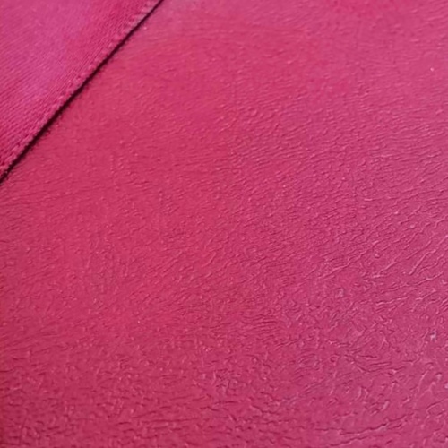Red Hinged paper gift box with shredding paper