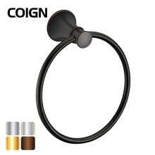 Towel Ring Modern Bathroom Black Towel Ring Factory