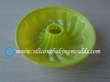 Large Tube Ring Custom Silicone Products Savarin Gugelhupf Tube Silicone Cake Mould