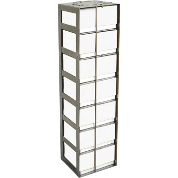 Vertical Stainless Steel Freezer Racks for Liquid Nitrogen Tanks