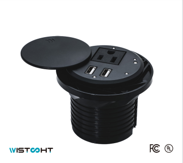 concise shape 2 USB power strip
