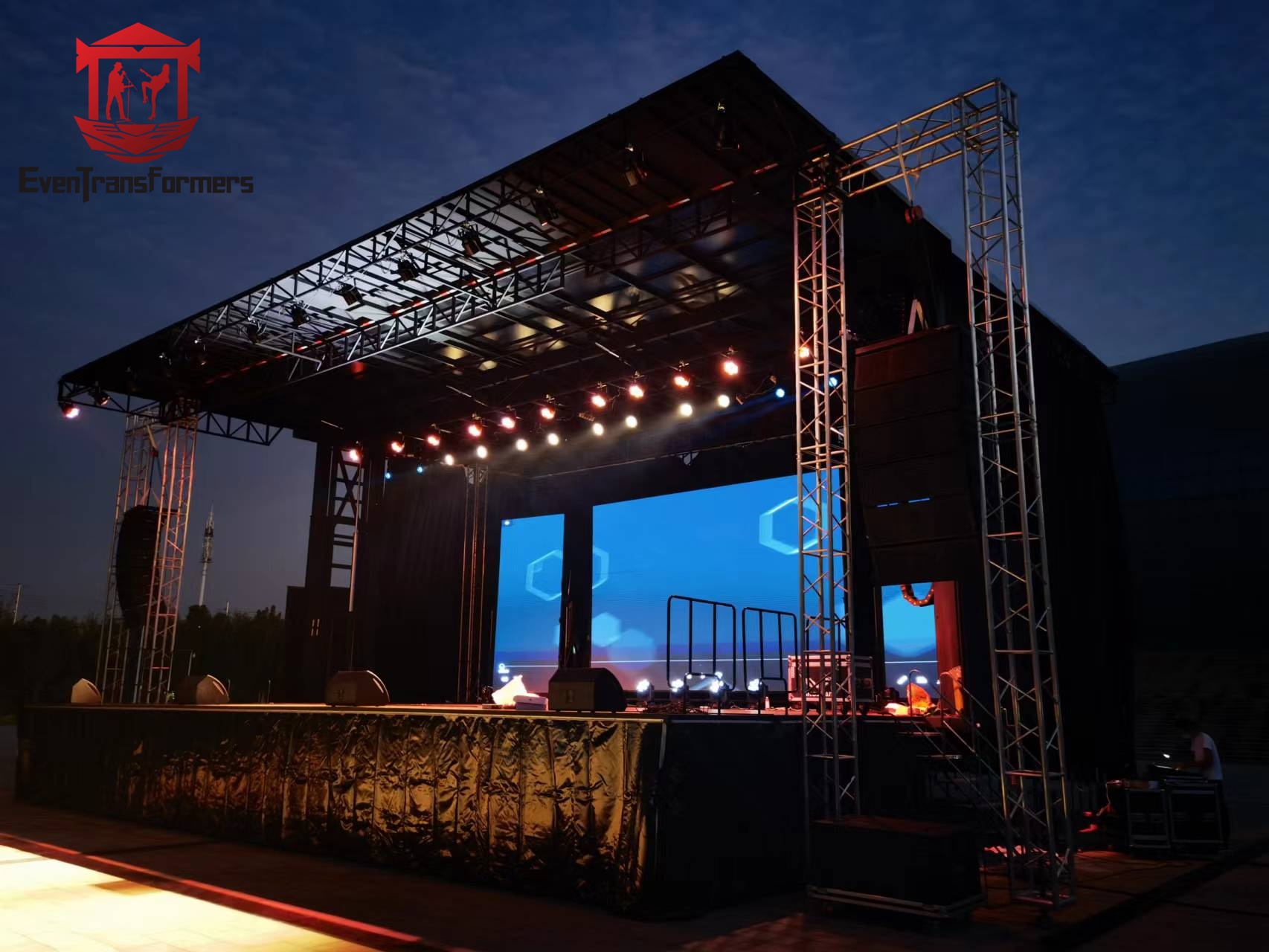 Mobile Outdoor Event Stage