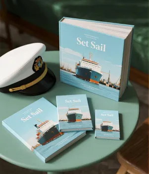 Customizable personalized hardcover book