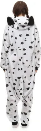 Unisex Dalmatian Onesie Animal Cosplay Costume