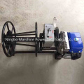 Motorised Cable Wire Take-up Winch Machine