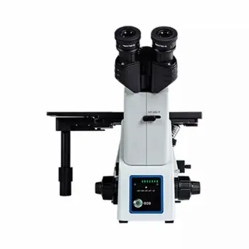 Inverted Three-Eye Metallographic Microscope