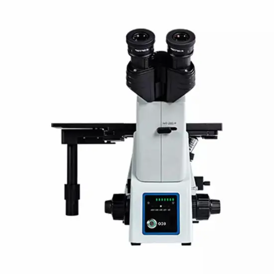 Inverted Three-Eye Metallographic Microscope